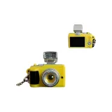 Винтажная фототехника, желтое ожерелье 70 см