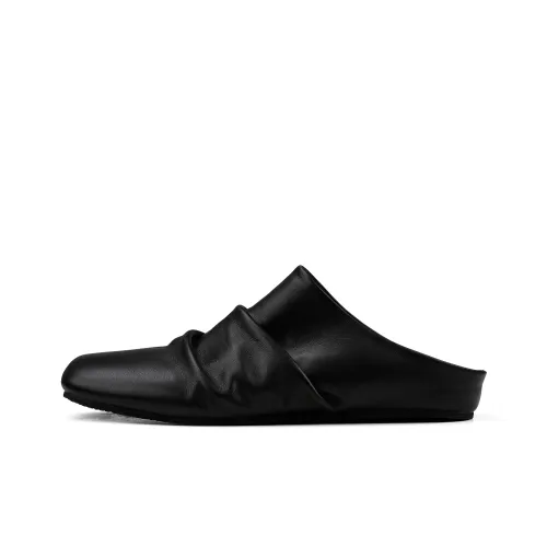 HANQIAORIJI Black Blood Series Домашние тапочки Мужские Черные