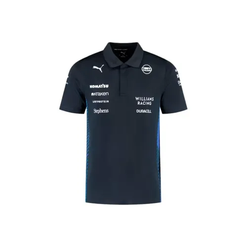 PUMA Поло Мужское Морской Синий