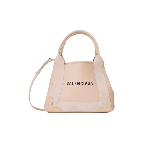 Balenciaga Кожа Тоут Сумка Сумка для покупок Сумка на плечо Сумка Женская Светлый Бежевый