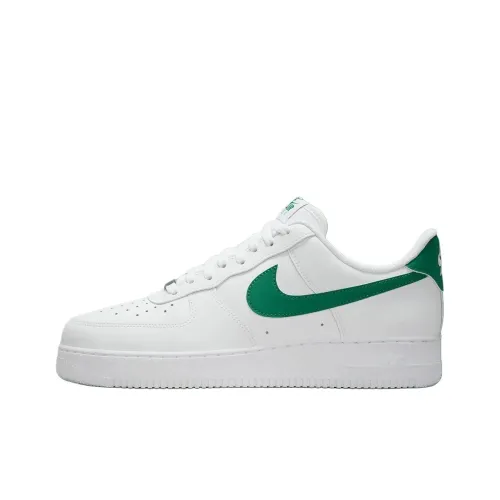 Nike Air FORCE 1 Slip-on Устойчивый к истиранию Низкий Топ Скейтбординг Мужской Белый Зеленый
