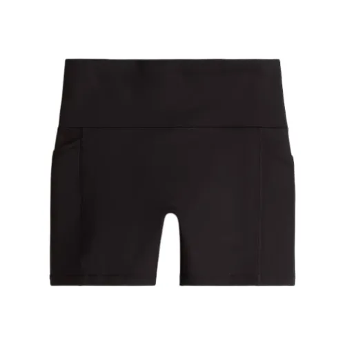 H&M Черные Женские Спортивные Шорты