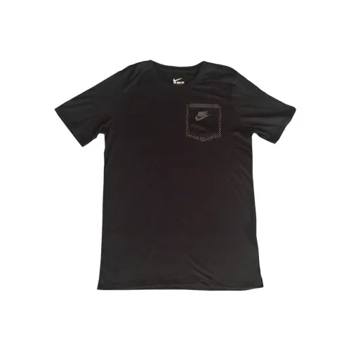 NIKE Черные Kids T-рубашки