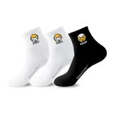 [3 шт] Белый + Белый + Черный