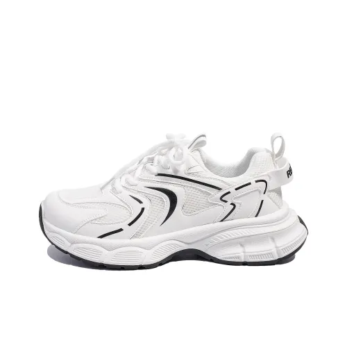 RENBEN Дышащий и Износостойкий Низкий Топ Кроссовки с Толстой Подошвой Мужские