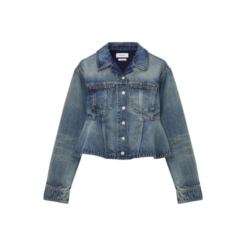 Alexander McQueen SS25 Denim Jacket Women's Indigo