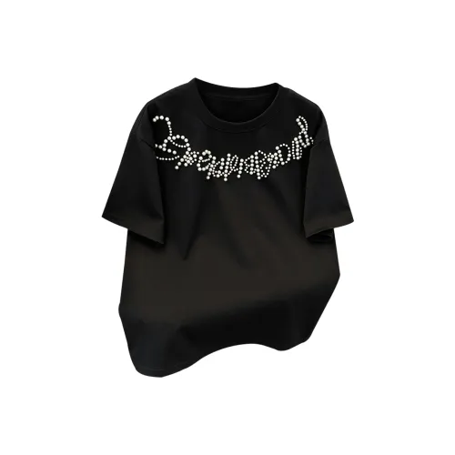 HANDAIWEI Черная унисекс футболка