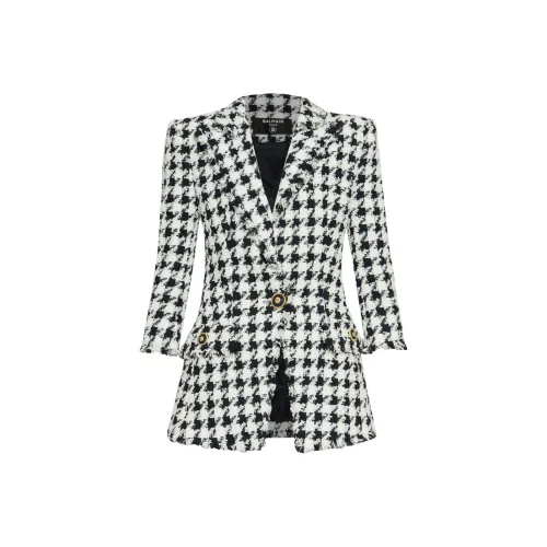 BALMAIN Бизнес-костюм женский черный белый
