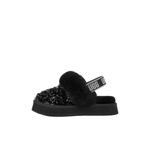 UGG Slip-resistant Shock Absorbers Низкий Топ Kids Lifestyle Shoes Черный Детский