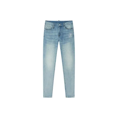 DILLO Light Blue Denim Men's Jeans DILLO Светло-голубые мужские джинсы