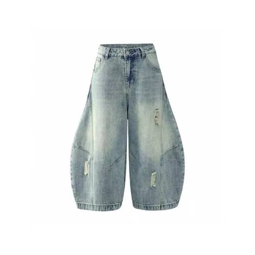 KLAMMKICKS Унисекс Джинсовые шорты