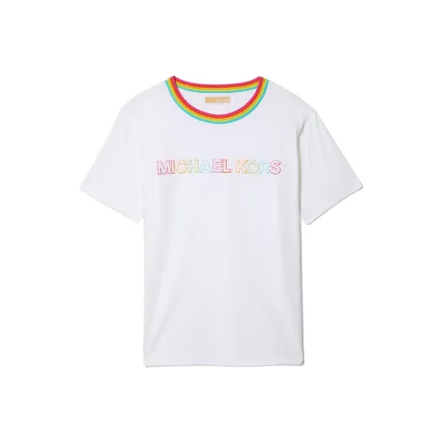 MICHAEL KORS Стандартная футболка Женская Белая