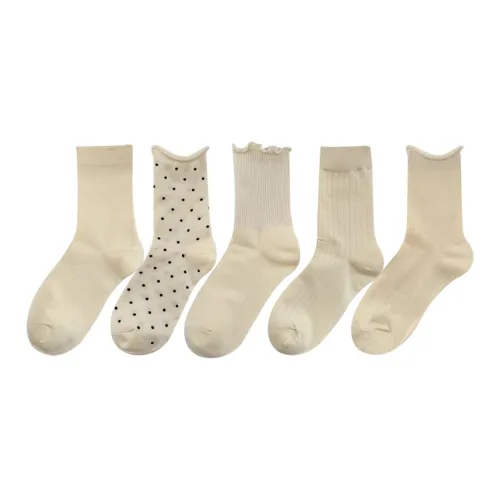Mulong Family Носки Crew Женские упаковка из 5 пар