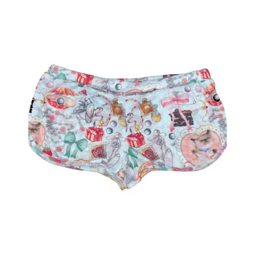 Omighty Print Женские Повседневные Шорты