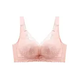 Розовая кожаная