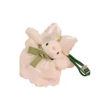 Большой бант: Белое платье из марли