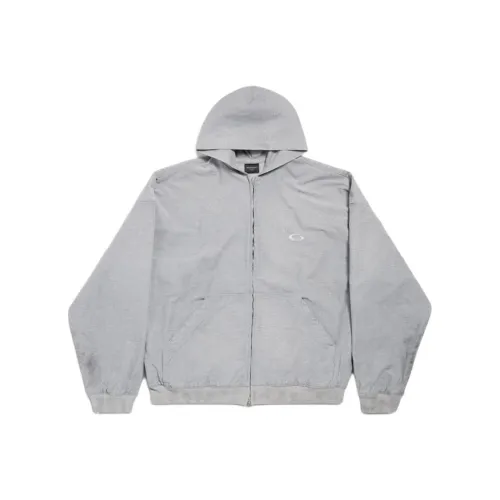 Balenciaga FW25 Толстовка Свободного кроя Мужская Серого цвета