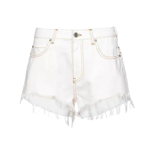 PINKO Джинсовые шорты Женские Ecru