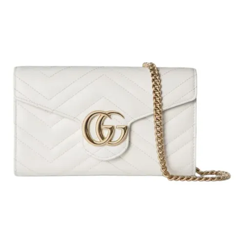 GUCCI Кожа Сумка через плечо Женская Белая