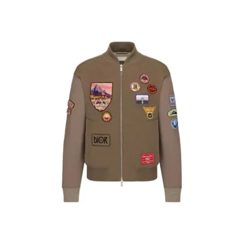 DIOR SS22 Куртки и Пальто Мужской Коричневый