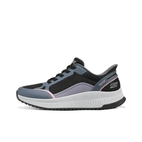 Skechers Low Top Lace Up Низкий Топ Casual Женский Черный