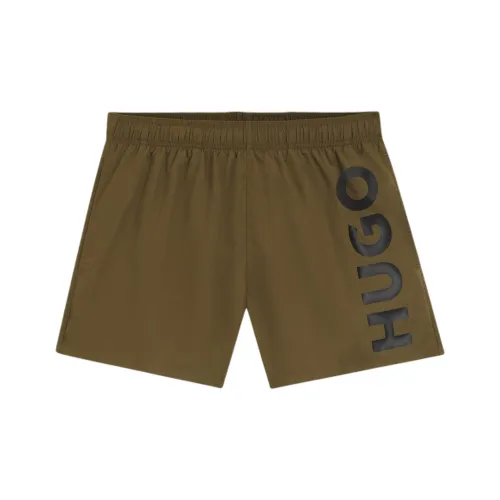 Hugo Boss Пляжные шорты Мужские Зеленые