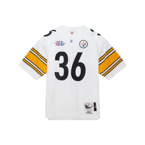 MITCHELL NESS Регби Джерси Мужской Белый