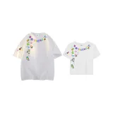 Белый, свободный покрой + белый, укороченный