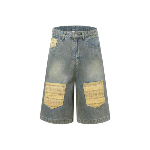 GM Светло-синие Женские Джинсовые Шорты