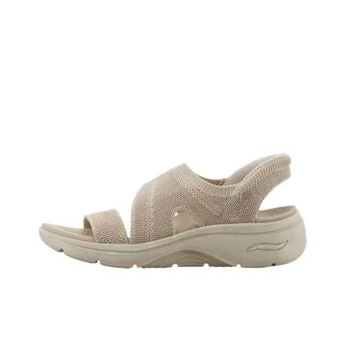 Skechers GO walk Arch Fit 2,0 Пляжные сандалии Женские Овсяный