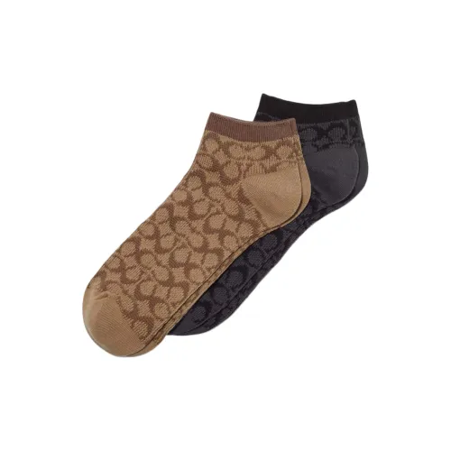 COACH Хаки+Черный Мужские Носки