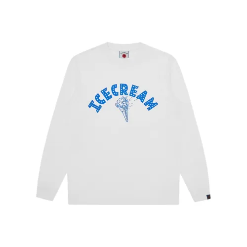 Мороженое Белый Унисекс Футболка