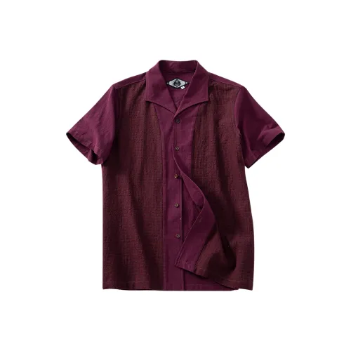 SOARIN YUPPIE Swift Коричневый Мужские Рубашки