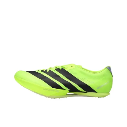 Adidas ADIZERO PRIME SP 4 Устойчивый к истиранию низкий топ для тренировок спринт бег кроссовки мужской желтый черный