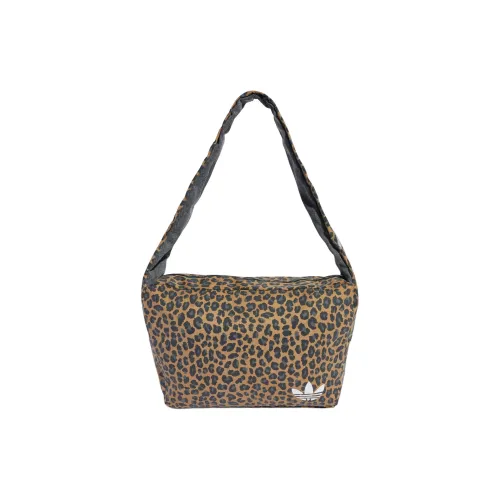 Adidas Originals Хлопок Сумка через плечо Большая Унисекс Бронза и Черный