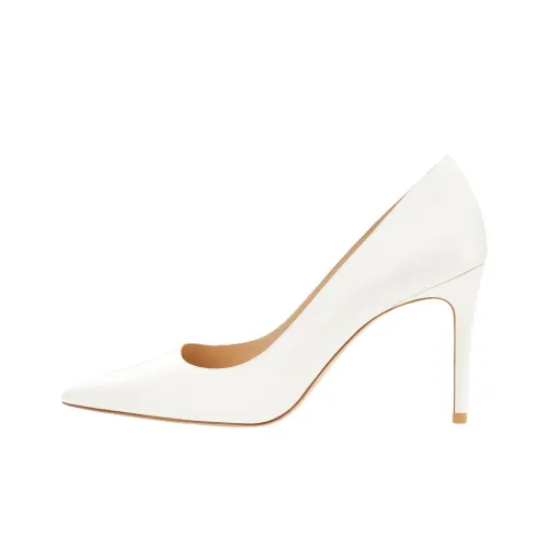 Stuart Weitzman POWER Высокие каблуки Белый Женские