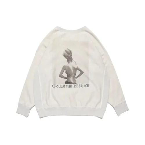 Bowwow SS25 【Арочный Wow HERB RITTS Коллекция】CONSUELO с булавкой толстовка унисекс