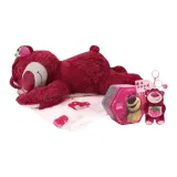 Один слепой короб + ночной клубничный медвежонок 50 см [Одеяло включено]