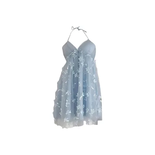 MO VOICE Светло-синий Женские Слиплатья