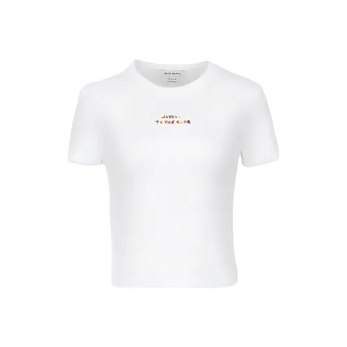 URBAN REVIVO Белые Женские Футболки