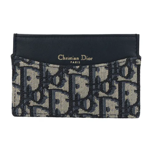 DIOR Travel Cotton Картхолдер Женский Синий