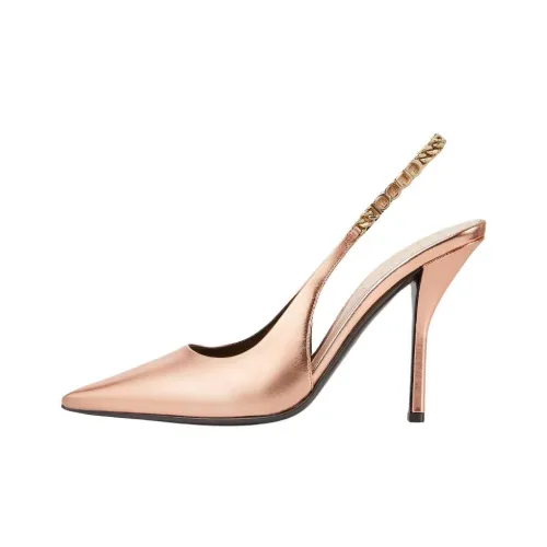 GUCCI Signoria Узкий каблук Высокие каблуки Женские Медный