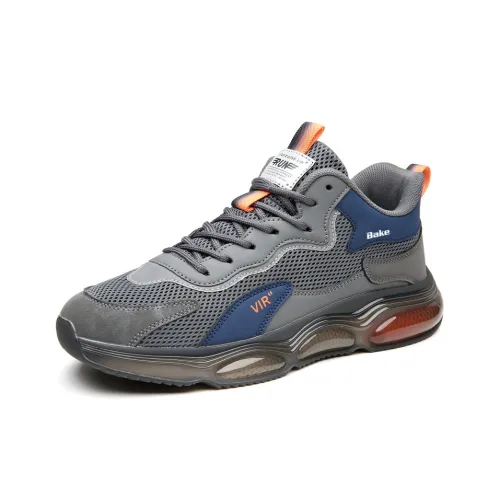 BAKE Дышащий и противоскользящий низкий топ повседневный для тренировок тест физической подготовленности беговые кроссовки мужской
