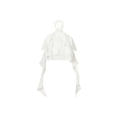 ABBY GODDESS Белый Женские Камисоли