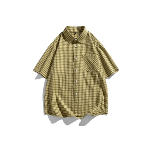 HATCHESSEL Рубашка Унисекс TH501 Желтая