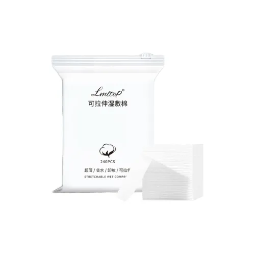 LMLTOP Регулируемые хлопковые ватные палочки для снятия макияжа легкие и дышащие влажные полотенце хлопок 240 шт 1 упаковка