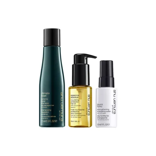 ZHICUNXIU Набор образцов для стирки и ухода Repairing Shampoos для ухода за волосами Oil Cleaning And Smoothing 50мл+75мл+30мл