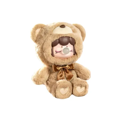 Rolife Ruo Lai Nanci Шоколад Multicolor Bear Plush Кукла Blind Коробка Одиночная коробка Целая коробка 6 шт