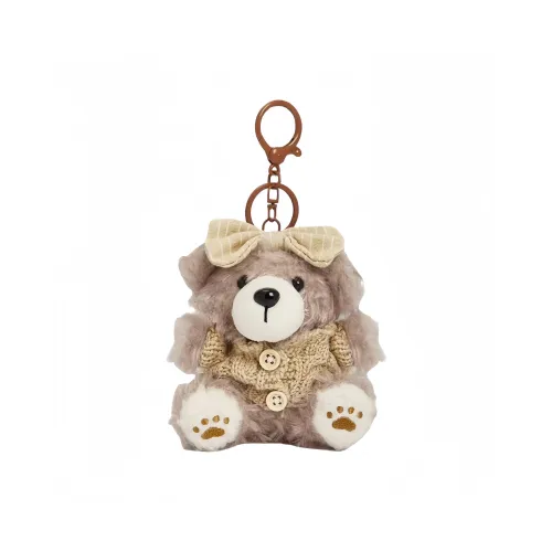 LEBOW Печенье Цвет Медвежонок Свитер Пышная Юбка Брелок Украшение Подвеска День Рождения Кукла Плюшевая Подвеска 10 см Высота