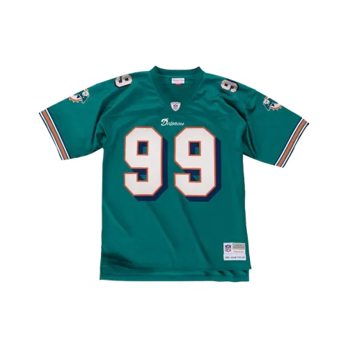 MITCHELL NESS Регби Джерси Игровая версия Мужской Зеленый